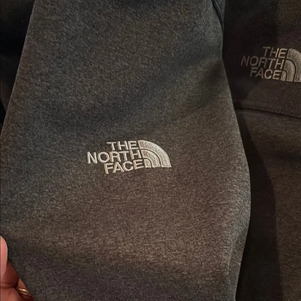 The North Face Black and Gray zip up Jacket